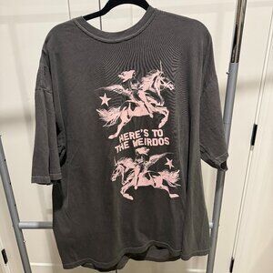 Dressed In Lala Here's To The Weirdos Oversized Tee